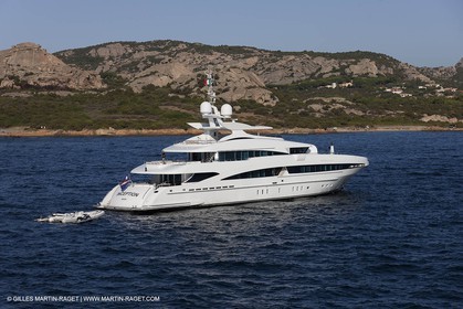 18 08 2011 - La Maddalena (ITA, Sardinia) - Motor yacht Inception