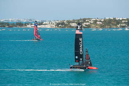 18 06 2017 - Bermuda (BDA) - 35th America's Cup 2017 - 35th America's Cup Match Presented by Louis Vuitton
