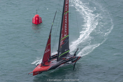 11 12 2020 - Auckland (NZL) - 36th America's Cup - Practice Sessions - Day 3 - Emirates Team New Zealand