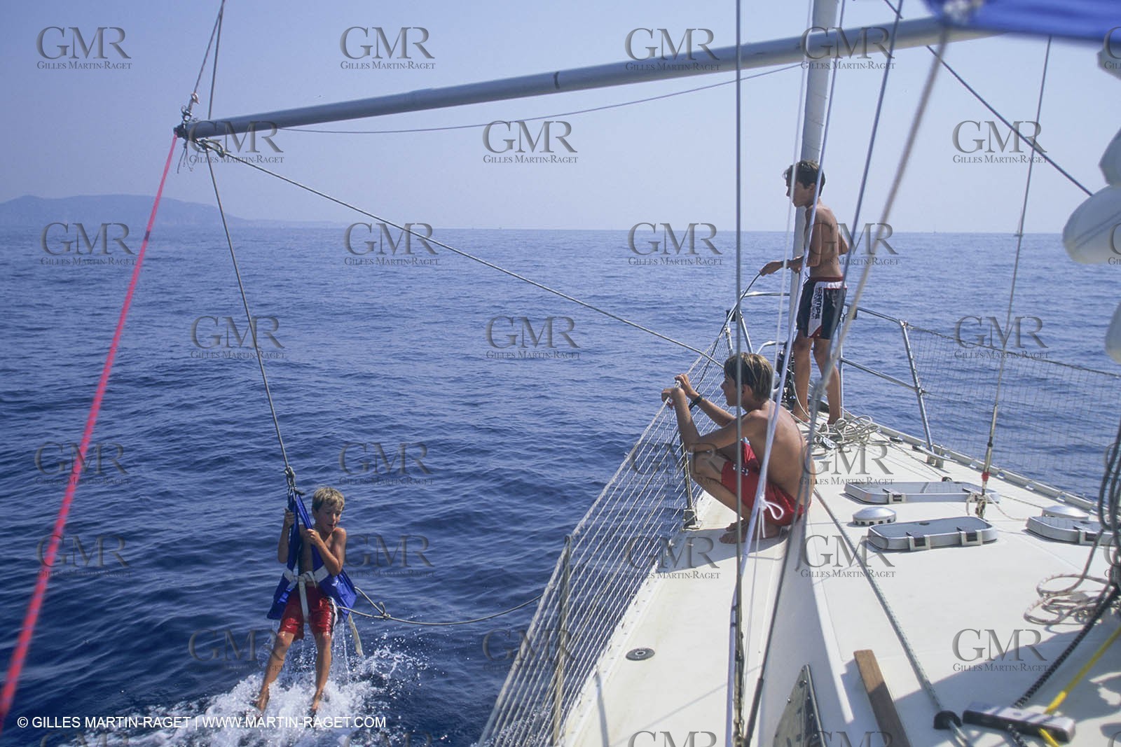 Sailing, cruising, people, Children onboard