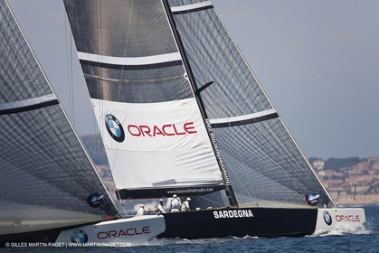 23 05 2010 - La Maddalena (ITA, Sardinia) Louis Vuitton Trophy - BMW ORACLE Racing - Racing Day 2