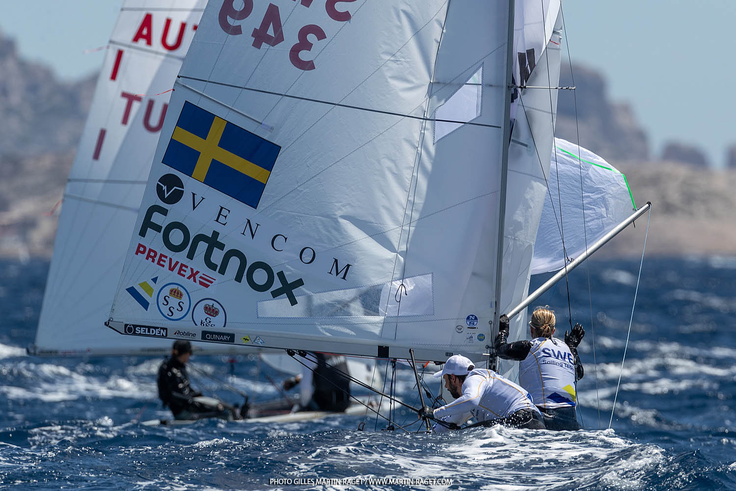 13 07 2023, Marseille (FRA) Paris 2024 Olympic Games Sailing Test Event, Day 5