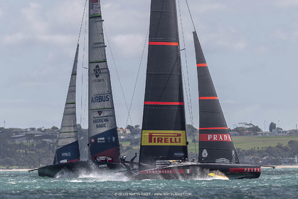 11 01 2021, Auckland (NZL), 36th America's Cup, Practice Racing