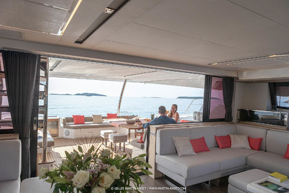 30 08 2018, Porto Vecchio (FRA, South Corsica) Chantier Fountaine-Pajot, Alegria 67