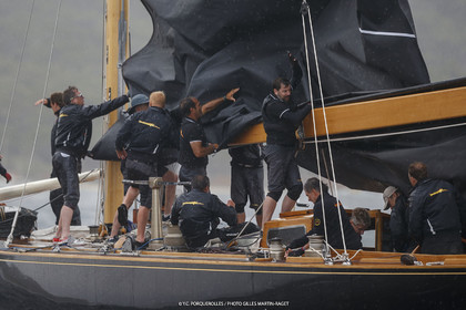 19 06 2024, Porquerolles Island (FRA), Championnat du monde des 12 m JI 2024, Race Day 1