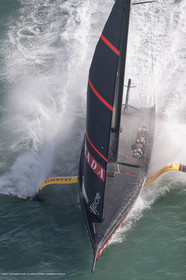 10 12 2020 - Auckland (NZL) - 36th America's Cup - Practice Sessions - Day 2 -Luna Rossa Prada Pirelli Team