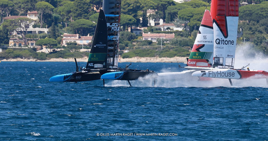 10 09 2025, Saint-Tropez,(FRA), Rockwool SailGP France Saint-Tropez, Race Day 1