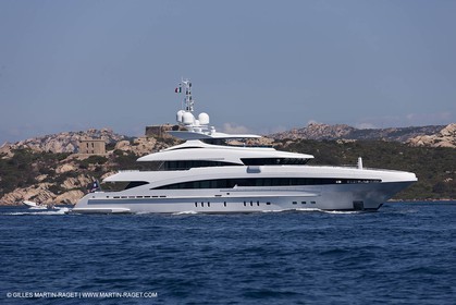 18 08 2011 - La Maddalena (ITA, Sardinia) - Motor yacht Inception