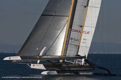 01 02 2010 - Valencia (ESP) - 33rd America's Cup - BMW ORACLE Racing -