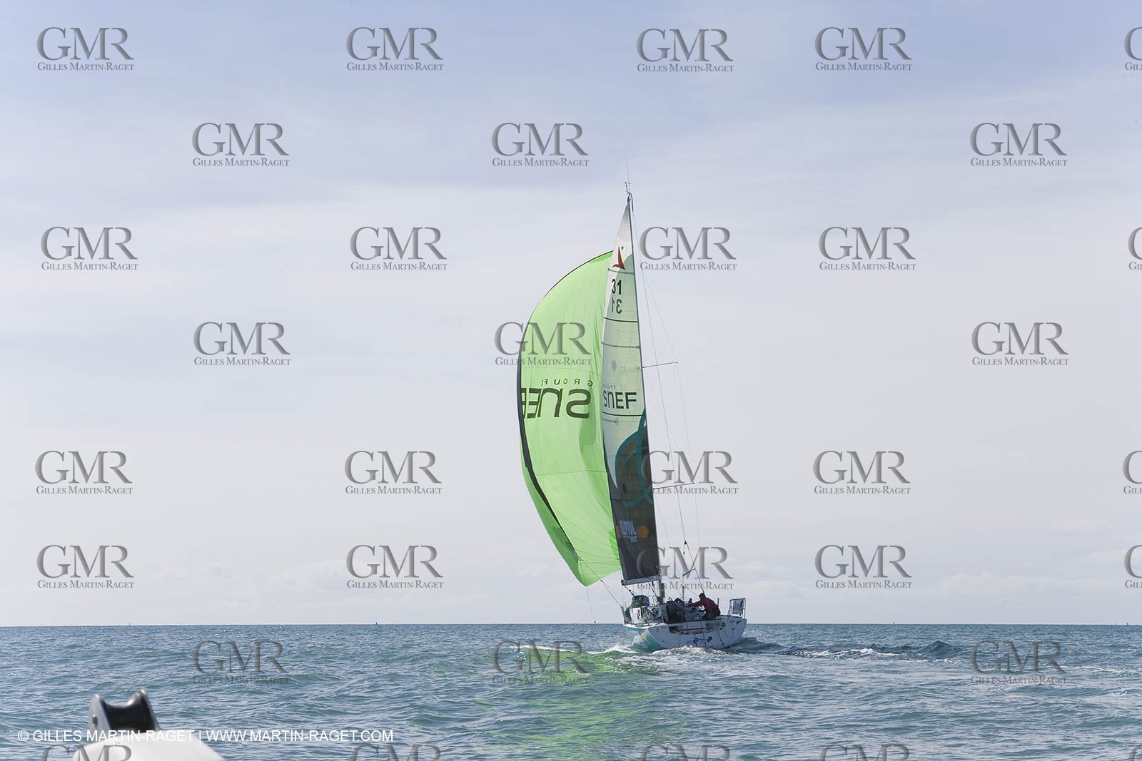 27 03 08- La Grande Motte- (FRA,34) Transat AG2R 2008- Jean-Paul Mouren- Laurent Pellecuer