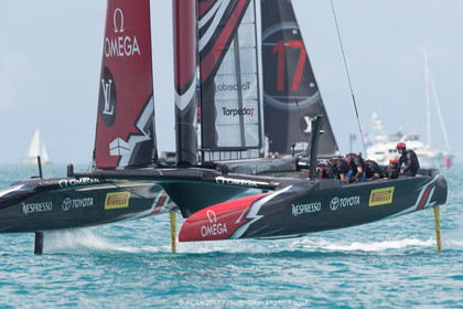 17 06 2017 - Bermuda (BDA) - 35th America's Cup 2017 - 35th America's Cup Match Presented by Louis Vuitton, Race day 1