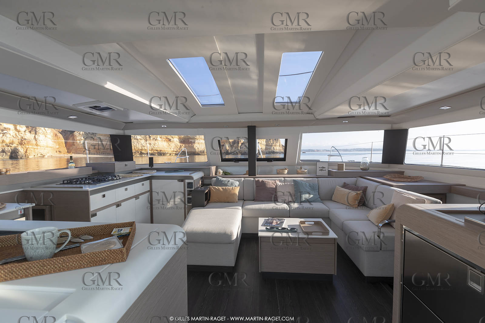 08 07 2019, Lagos (Portugal), Chantier Fountaine-Pajot, Fountaine-Pajot 45