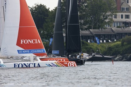 02 07 2012 - Newport (RI) -start of the Krys Ocean Race pre-event sailed between Newport and New York