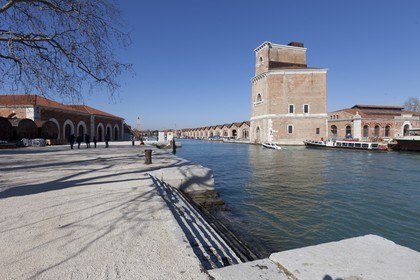 20 02 2012 - Venezia (ITA) - 34th America'sCup - Venezia 2012 America's Cup World Series - The Arsenale where the AC45 moorings, public village, media center and Club 45 will be located