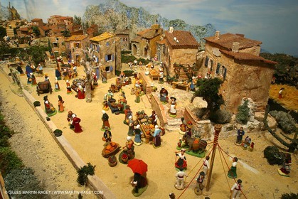 Great crib from les Saintes Maries de la mer (FRA, 13) for Christmas, December 2010