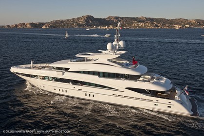 18 08 2011 - La Maddalena (ITA, Sardinia) - Motor yacht Inception