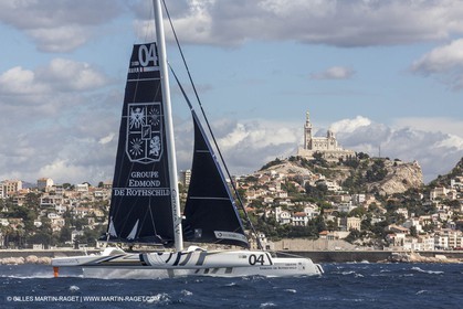 24 09 2012 - Marseille (FRA,13) - Match race France 2012 - Arrivée des MOD 70 du  Tour de l'Europe