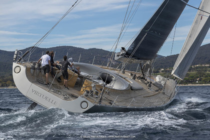 02 10 2022, Saint-Tropez (FRA,83), Voiles de Saint-Tropez 2022,  entraînement des maxis