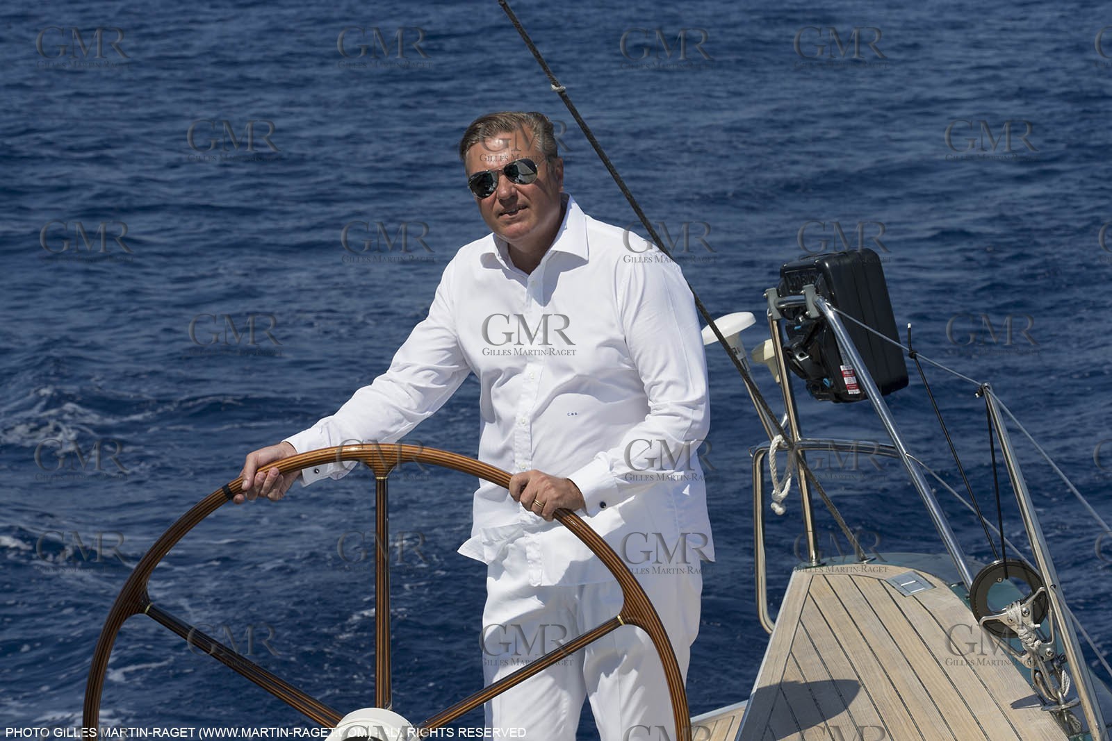 25 06 2015, Saint Tropez (FRA,83) , Sailing, Super yachts, Wally, Genie of The Lamp, Charles de Bourbon
