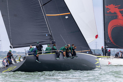 23 07 2025, Cowes (UK, IOW), Admiral's Cup 2025, Inshore racing Day 2, Django Wallyrocket 51, Yacht Club Costa Smeralda (ITA)