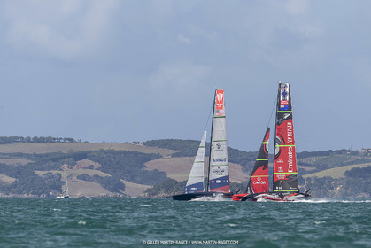 12 01 2021, Auckland (NZL), 36th America's Cup, Practice Racing