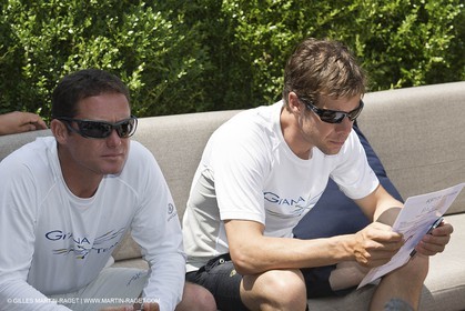 05 07 2012 - New York (USA) - Ocean Krys Race - Speed runs in fornt of NY city