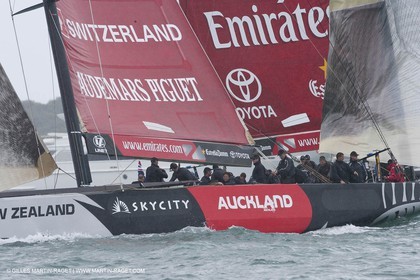 14 02 2009 - Auckland (NZL) - Louis Vuitton Pacific Series - Racing Day 14 - Challenger final