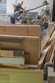 29 10 2018, La Grande Motte (FRA,30), Chantier Gunboat, construction du Gunboat 68