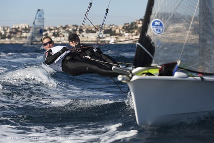 21 03 2013 - Marseille (FRA,13) - Essai du 49er FX