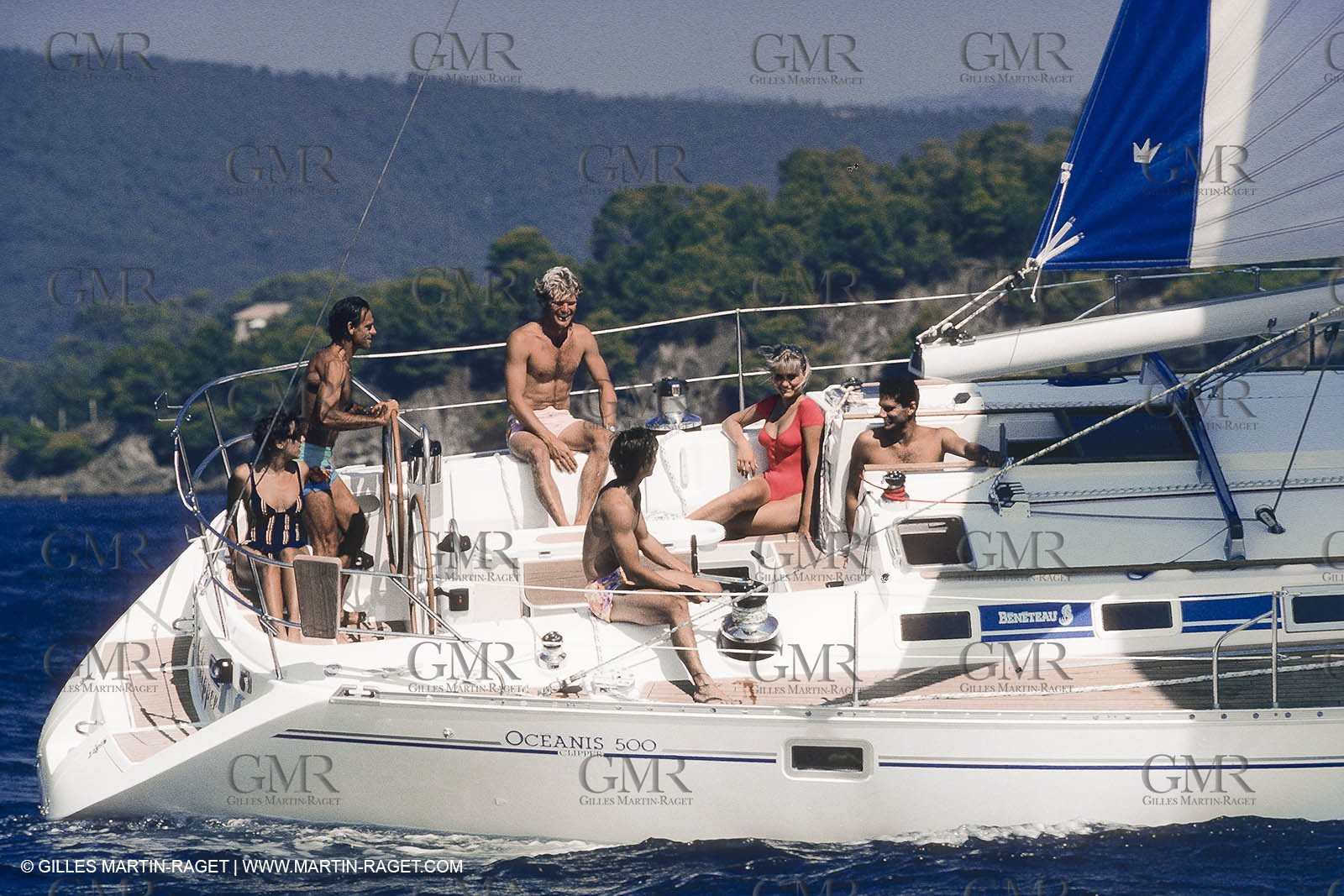 Sailing, cruising, people