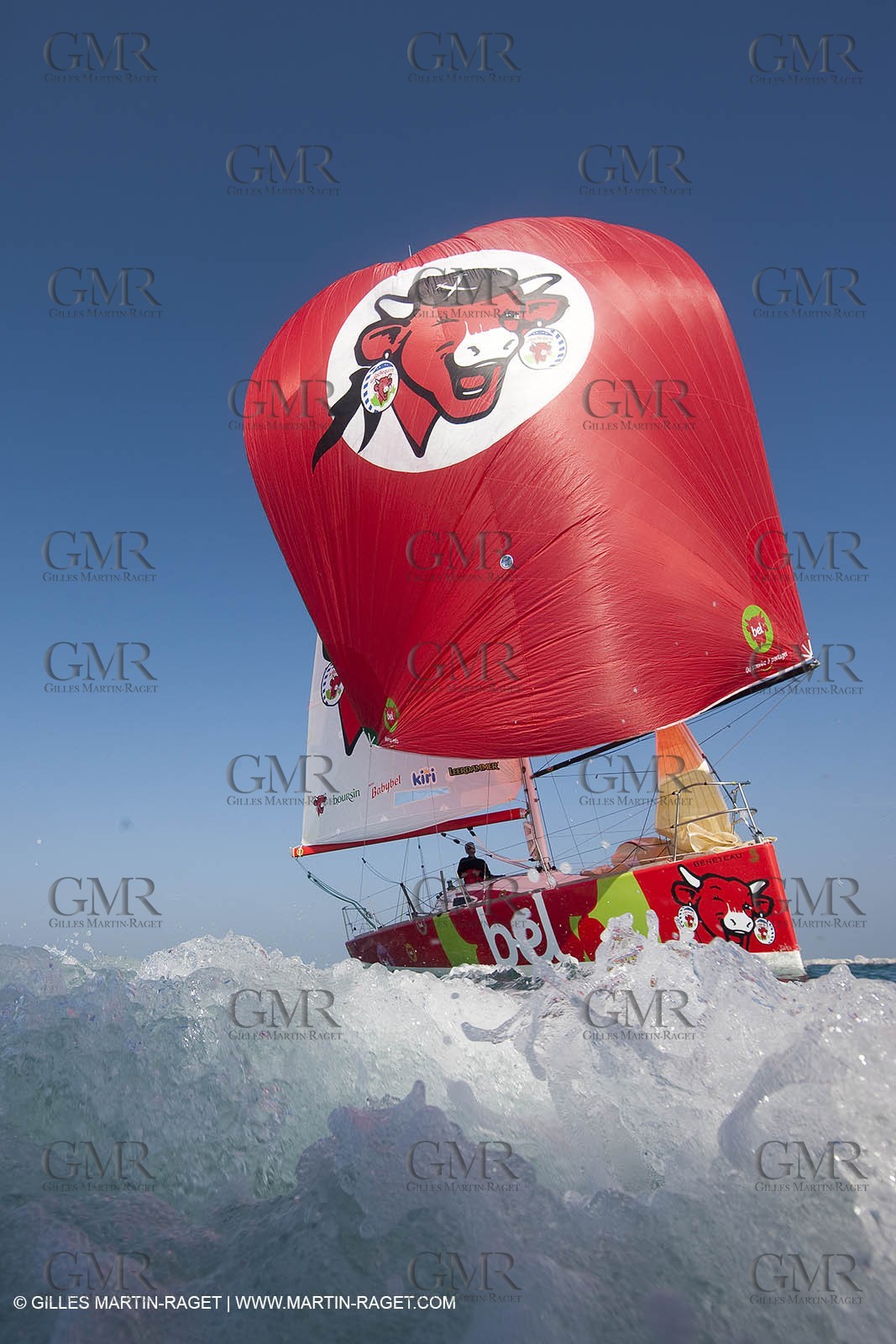 13 03 2010 -  La Grande Motte   Port Camargue (FRA) - Groupe Bel - Kito de Pavant   Sebastien Audigane training for Transat AG2R