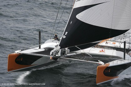 Record Atlantique 2004 - Orange II à Land's End