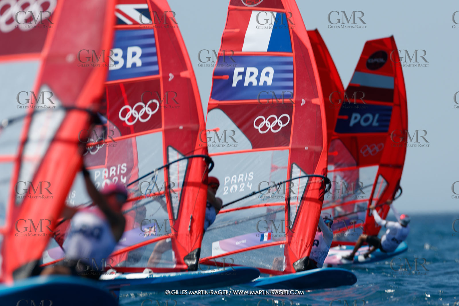24 07 2024, Marseille (FRA), Paris 2024 Olympic Games, Sailing, Free trainings