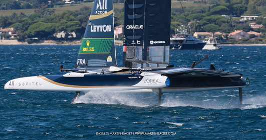 10 09 2025, Saint-Tropez,(FRA), Rockwool SailGP France Saint-Tropez, Race Day 1
