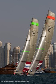 16 11 2010 - Dubai (UAE) - Dubai Louis Vuitton Trophy -  BMW ORACLE Racing Vs Synergy