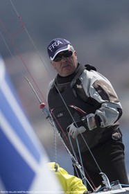 10 04 2015, Marseille (FRA), Yachting Club de la Pointe Rouge - Coupe Internationale de Printemps des 470, Day 3