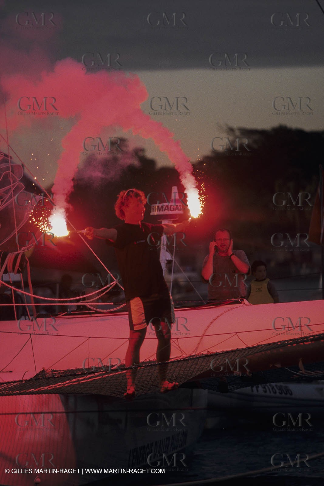 Yacht Racing, Multihull, ORMA 60, Laurent Bourgnon, Primagaz