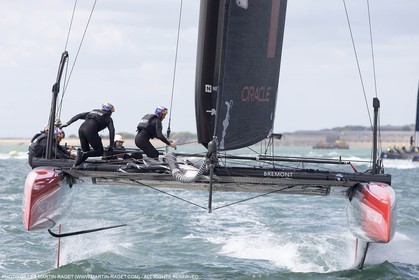 23 07 2015, Portsmouth (GBR), 35th America's Cup, Louis Vuitton America's Cup World Series Portsmouth 2015, Official training