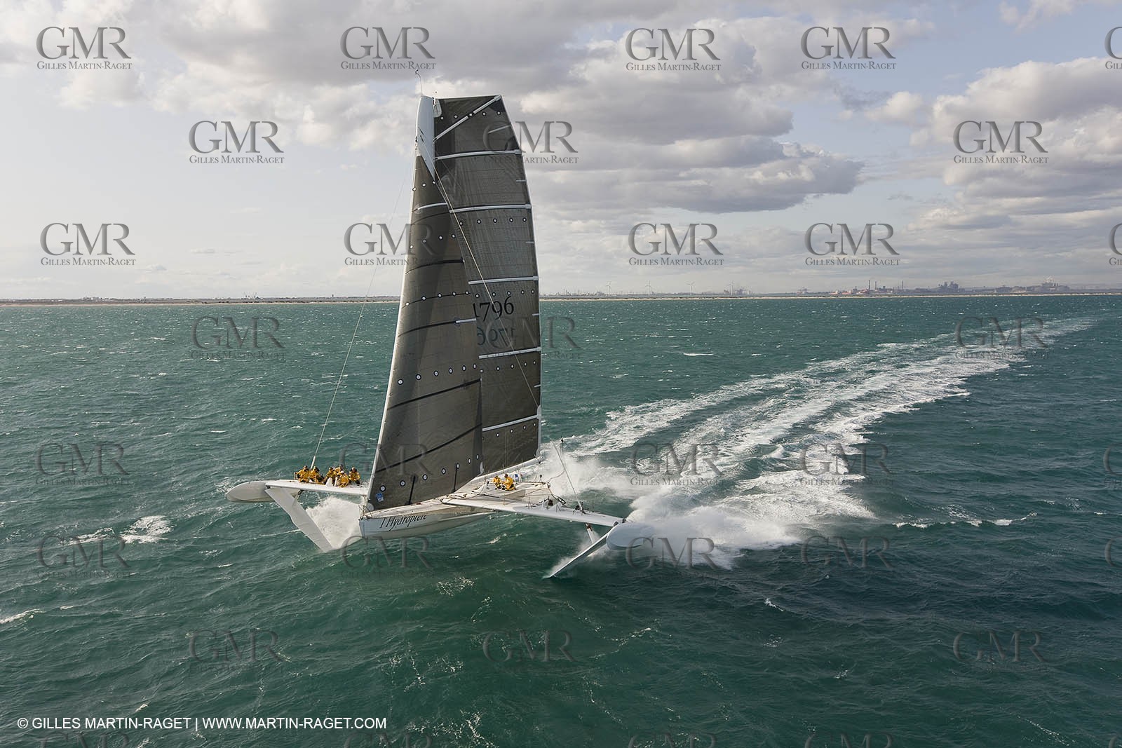 03 10 2008 - Fos   mer (FRA, 13) - L'Hydroptère - Speed record attempt
