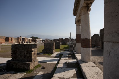 24 02 2012 - Naples (ITA) - 34th America's Cup - America's Cup World Series Naples 2012 - Naples Preview - Pompei roman ruins