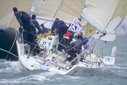 Sailing, Yacht Racing, Admiral's Cup, Cowes Week, Cowes (UK, IOW)