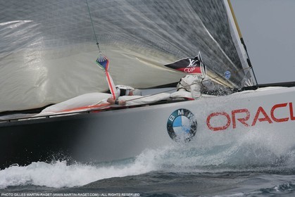 16 05 2007-Valencia (Spain)- 32nd America's Cup - Louis Vuitton Cup - Semi-final - Day 3 - BMW ORACLE racing