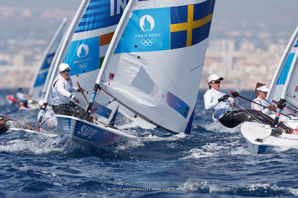03 08 2024, Marseille (FRA), Paris 2024 Olympic Games, Sailing, Race Day 7
