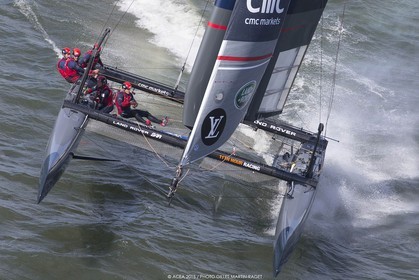 28 08 2015, Göthenburg, (SWE), 35th America's Cup, Louis Vuitton America's Cup World Series Göthenburg 2015, Training Day