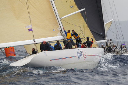 19 06 2024, Porquerolles Island (FRA), Championnat du monde des 12 m JI 2024, Race Day 1