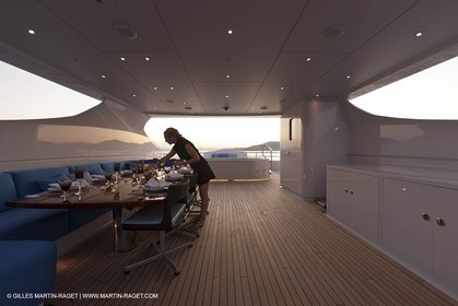 18 08 2011 - La Maddalena (ITA, Sardinia) - Motor yacht Inception