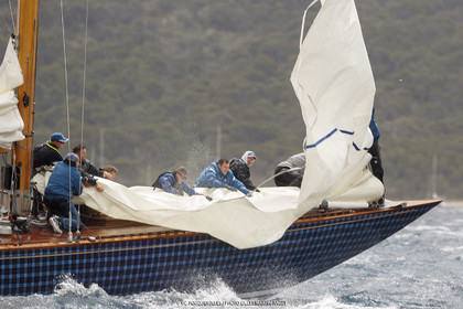 19 06 2024, Porquerolles Island (FRA), Championnat du monde des 12 m JI 2024, Race Day 1