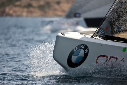 18 05 2010 - La Maddalena (ITA, Sardinia) Louis Vuitton Trophy - BMW ORACLE Racing - Training