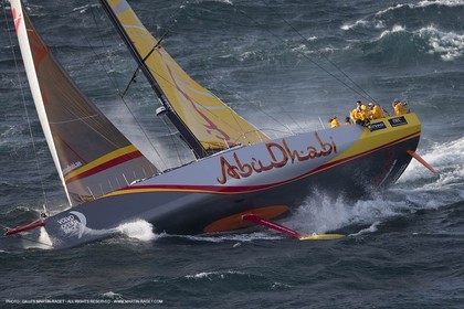 19 11 2014, Cape Town (ZAF), Volvo Ocean Race 2014-15, Team Alvimedica, Start Leg 2