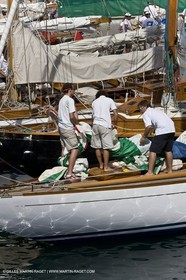Sailing, Classic yachts, Voiles Vieux Port 2009, Marseille (FRA)